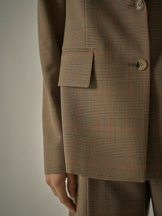 Timeless Wool Jacket - Vintage Check