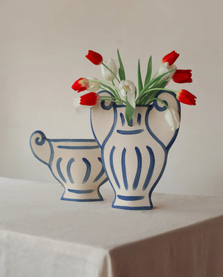 Keramikvase „Griechisches Coupé“