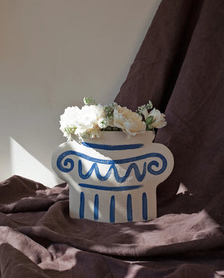 Keramikvase „Griechische Säule“