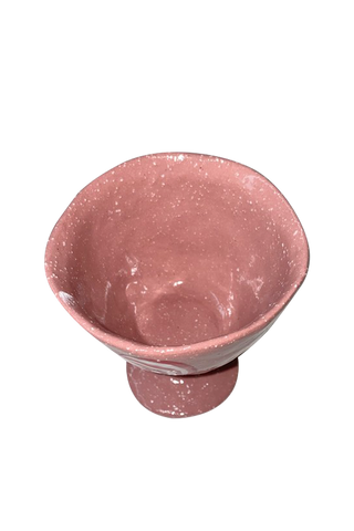 Handmade Ceramic Footed Bowl "Heartfulness"