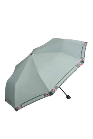Folding Umbrella "Dancheong" - Celadon Green