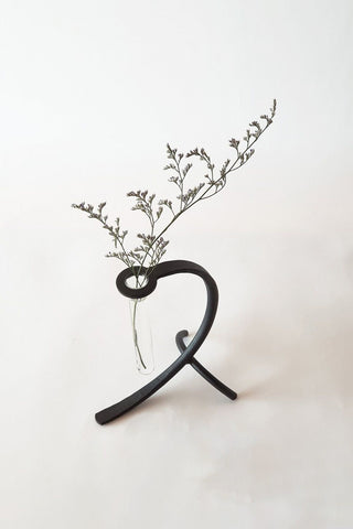 Hand-forged Metal Vase Q