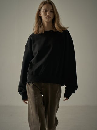 French Sweatshirt - Black
