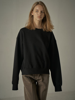 Französisches Sweatshirt - Schwarz