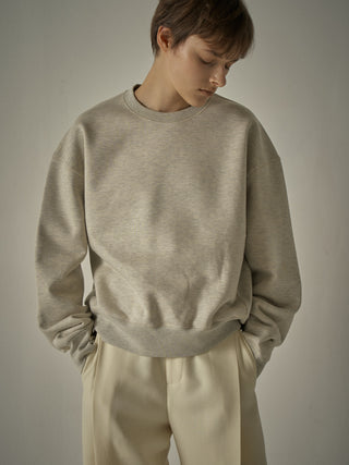 French Sweatshirt - Ivory Melange