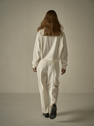 Sweatshirts mit halbem Reißverschlusskragen - Off White