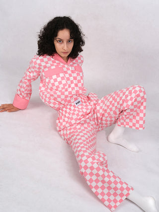 Pajama Set - Poppy Pink
