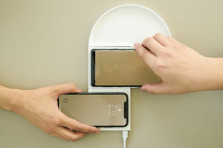 Wireless Charger with Tray - Snow White