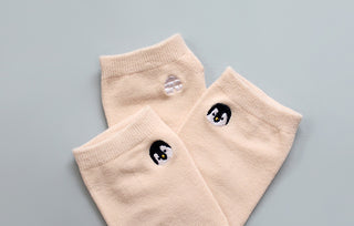 2,5er-Set Low Cut Socken - Hase & Pinguin