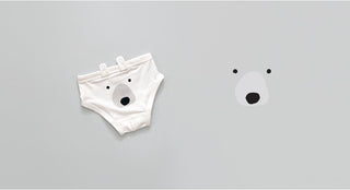 Set of 3 Briefs with Pouch - Fluffy Friends