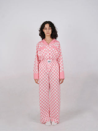 Pajama Set - Poppy Pink